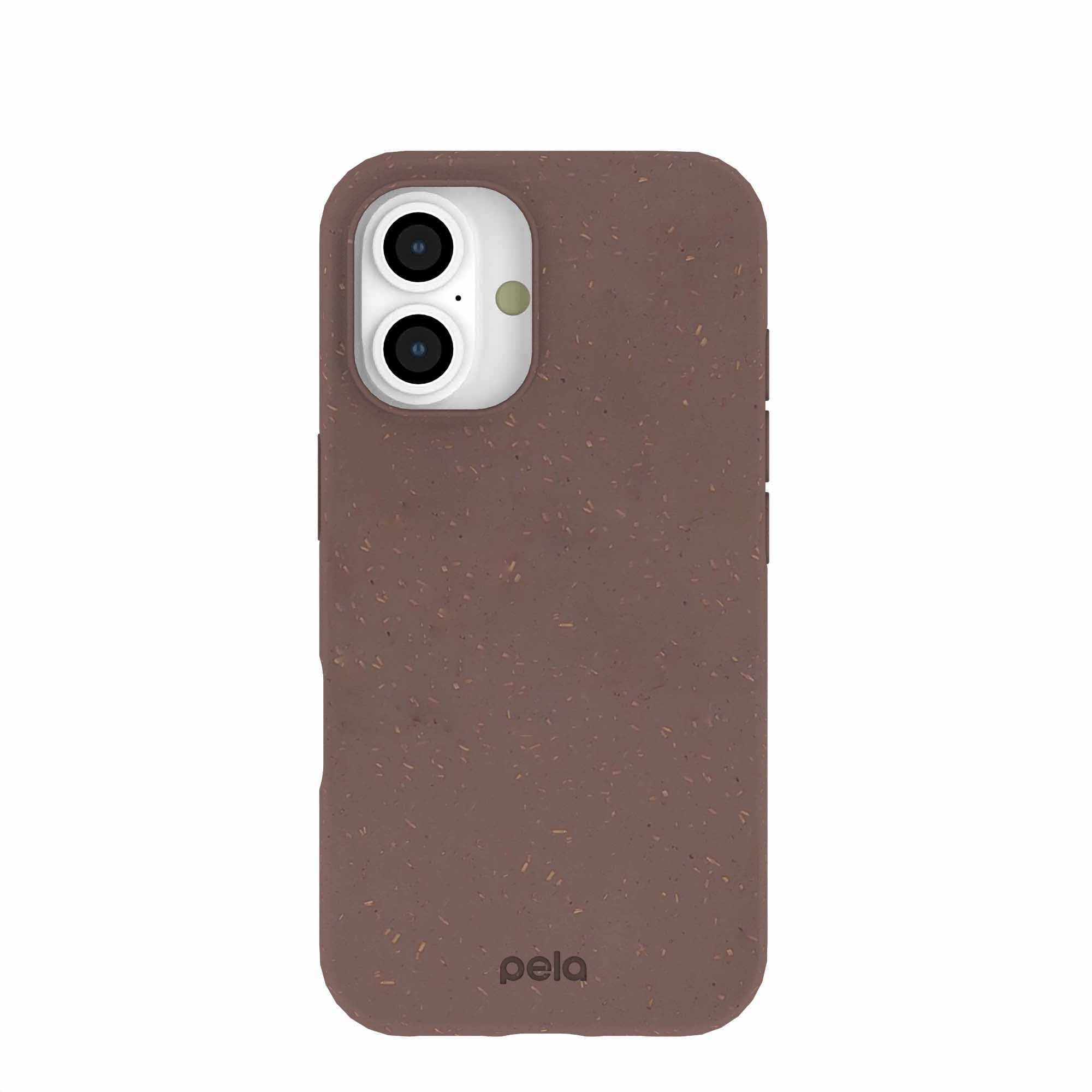 Chocolate Brown iPhone 16 Case