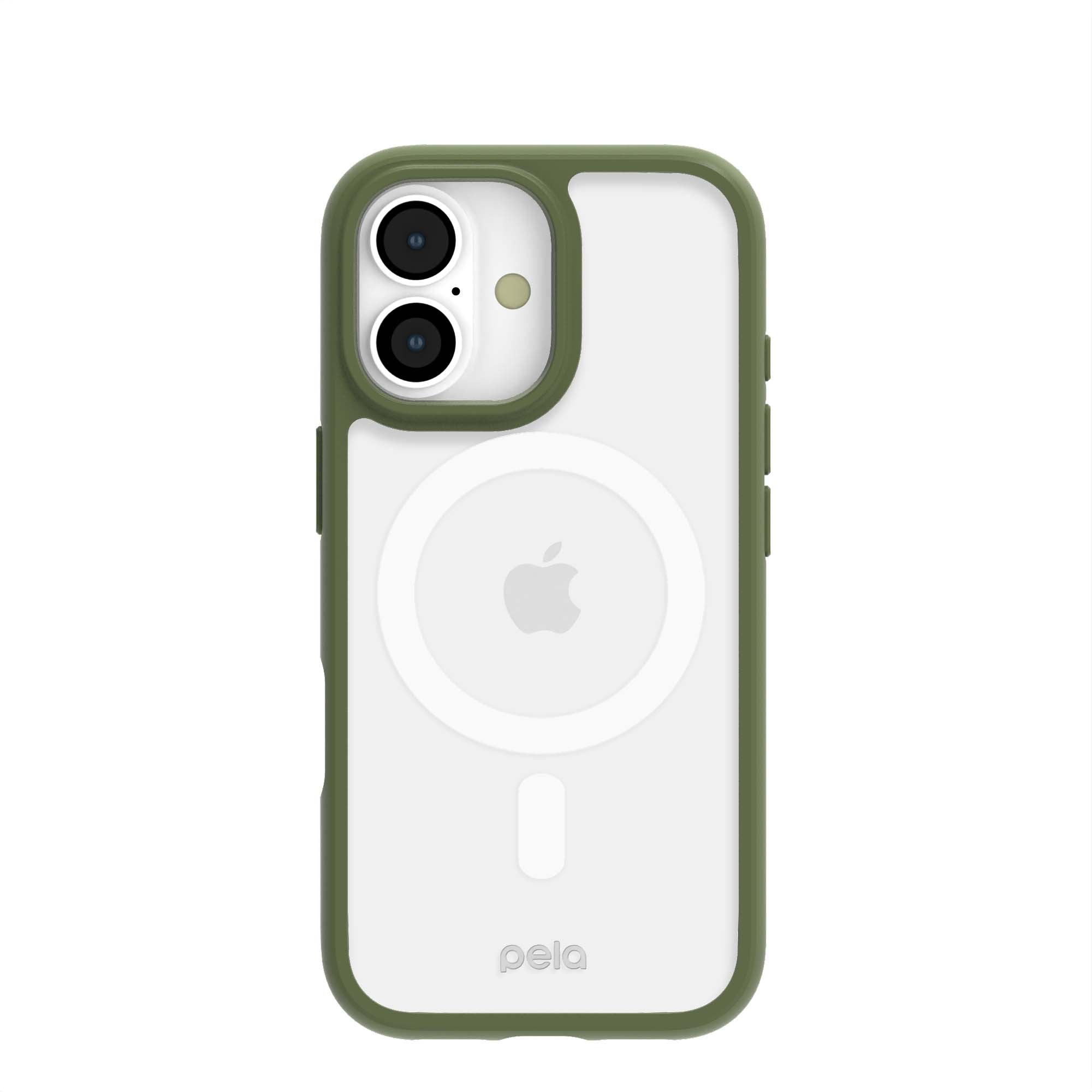 Clear iPhone 17 Case with Forest Floor Ridge (MagSafe Included)