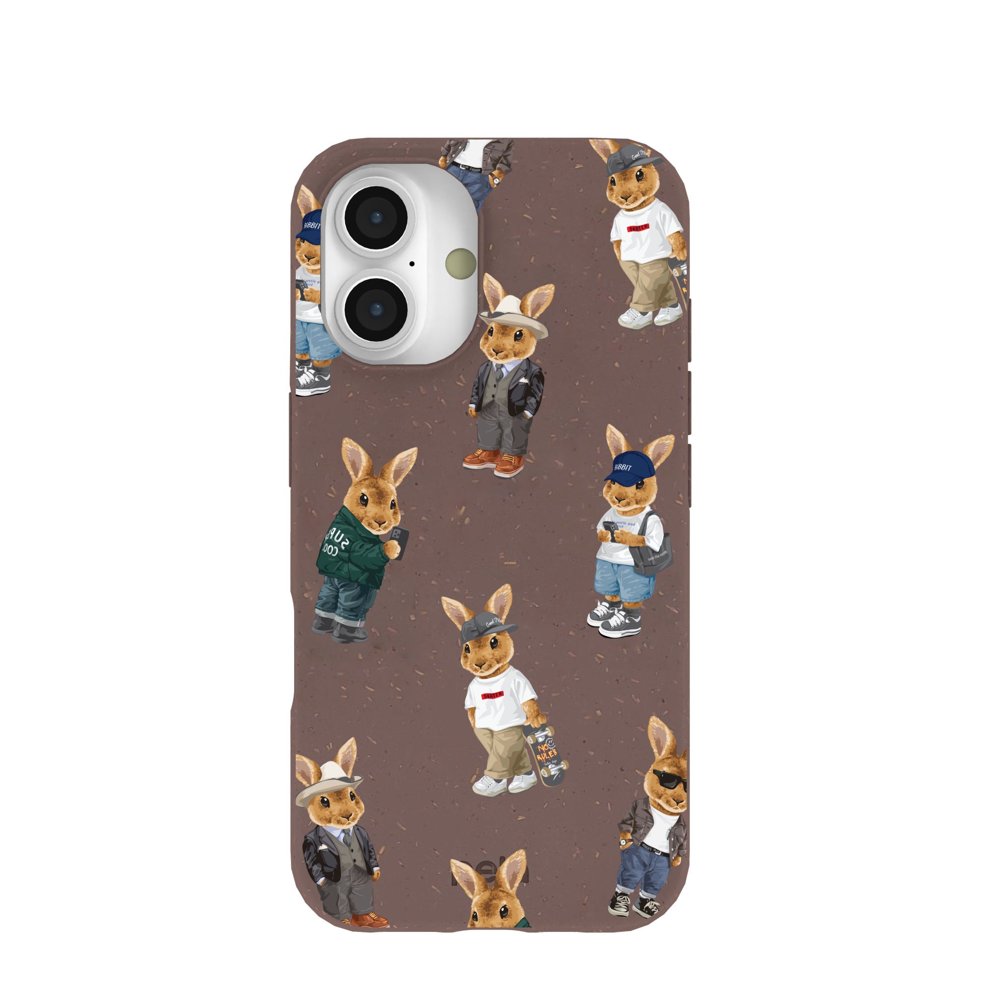 RABBIT-FRIENDS_IP16_ChocolateBrown